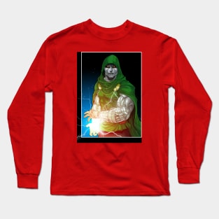 DR DOOM (PENCILS) Long Sleeve T-Shirt